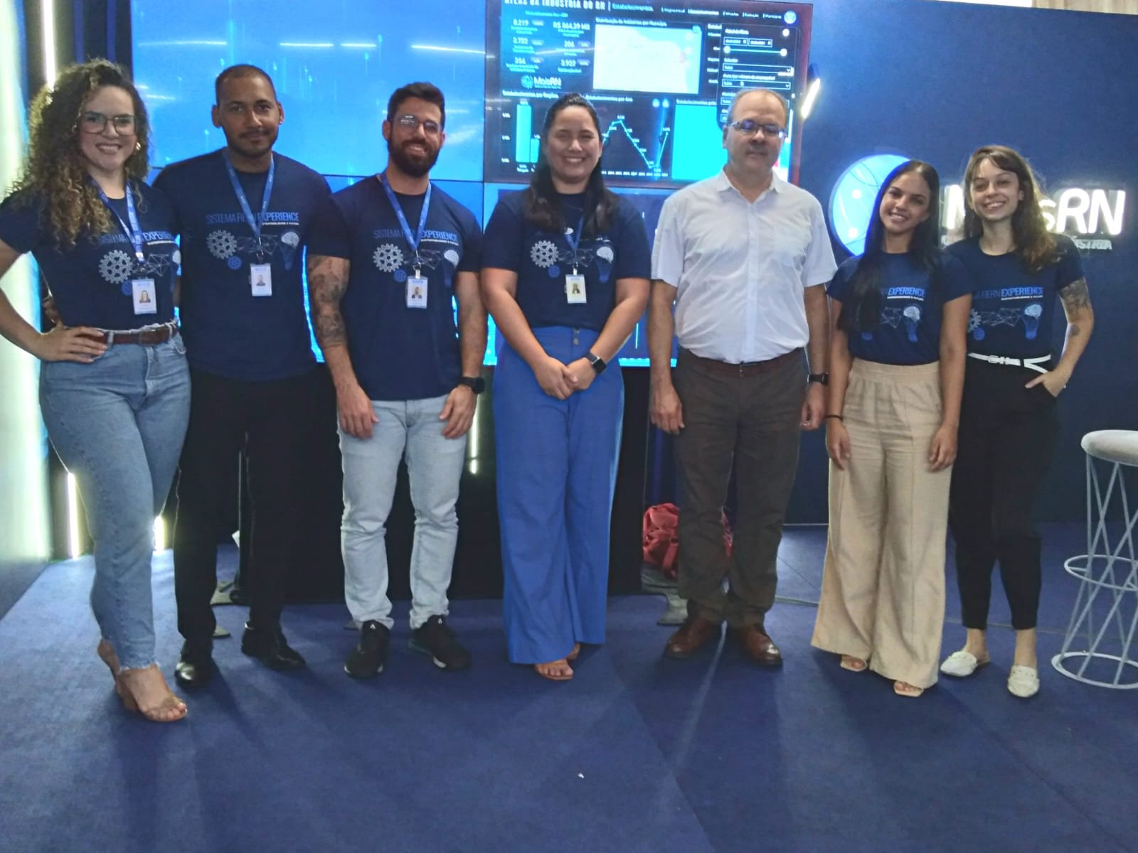 Estande do Observatório da Indústria Mais RN apresenta tecnologias e serviços voltados à indústria do RN