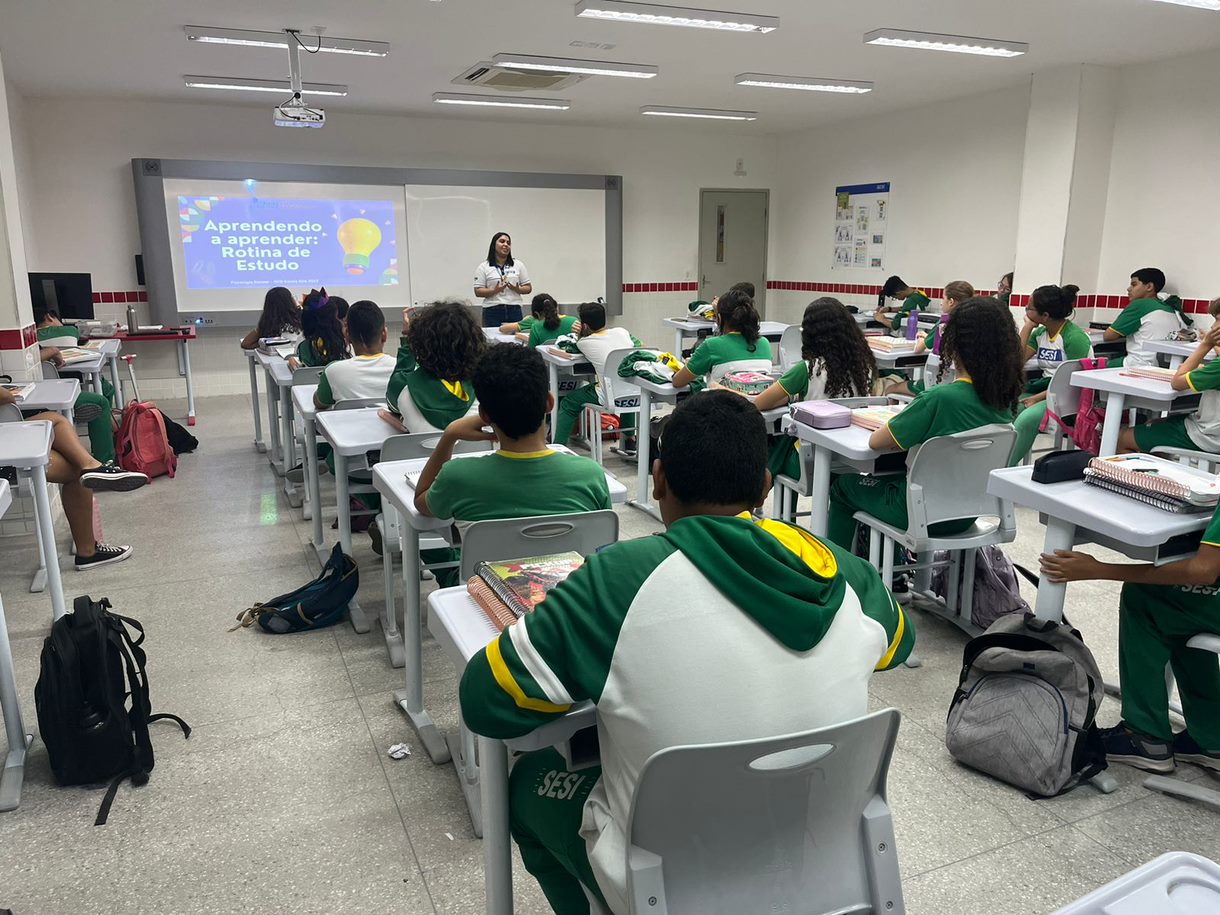 Setor de Psicologia da SESI Escola implementa projeto ‘Aprendendo a Aprender’