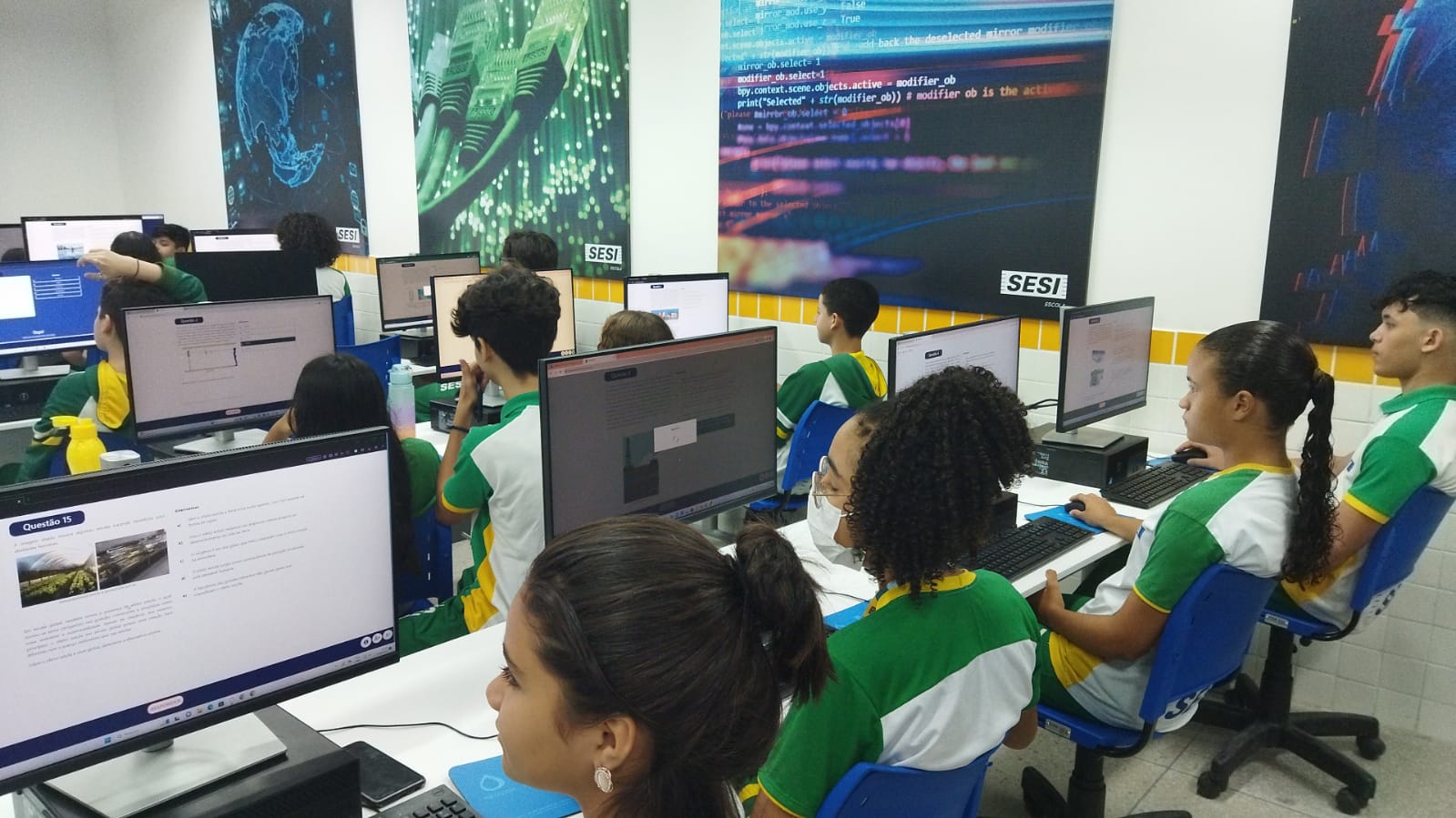 Alunos da SESI Escola RN participam da Olimpíada Nacional de Ciências