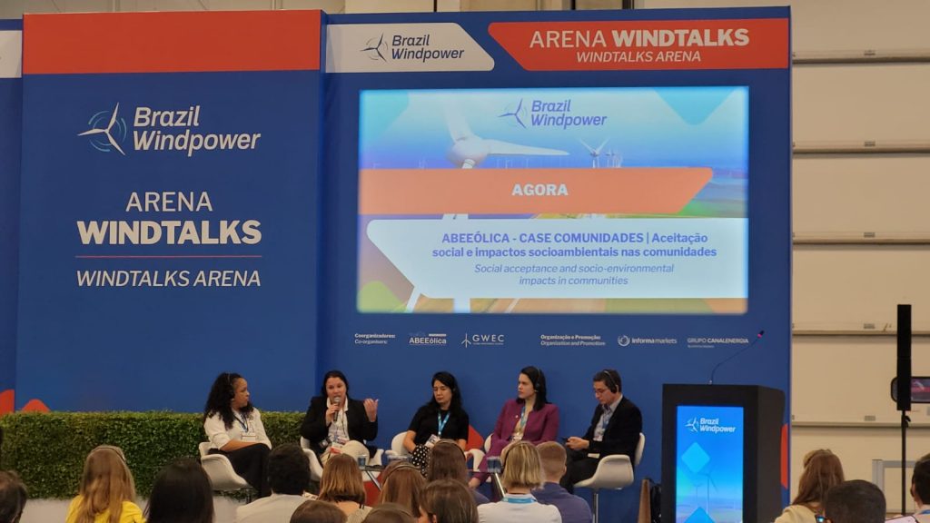 Projetos do CTGAS-ER para eólicas e comunidades do RN são apresentados no Brazil Windpower