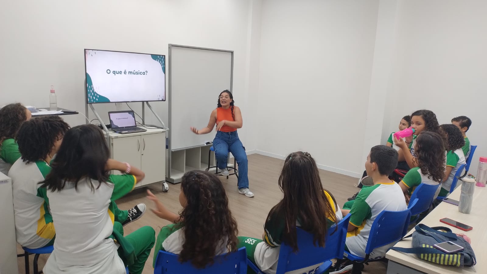 Alunos da SESI Escola SGA participam de Projeto de Iniciação Musical