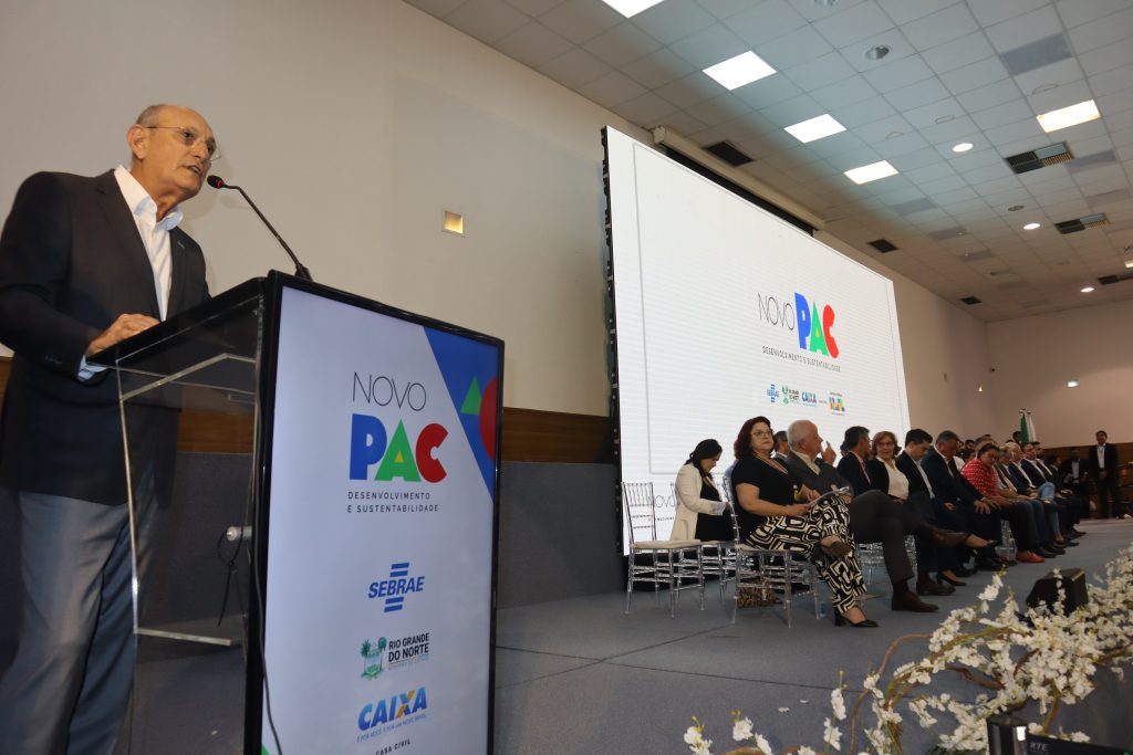 No lançamento do Novo PAC, Roberto Serquiz destaca que RN tem empresariado qualificado e empreendedor
