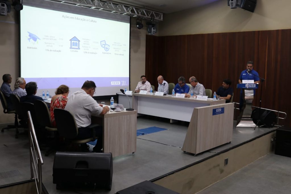 Conselho do SESI-RN se reúne em Mossoró e apresenta ações de destaque em educação e saúde e segurança no trabalho