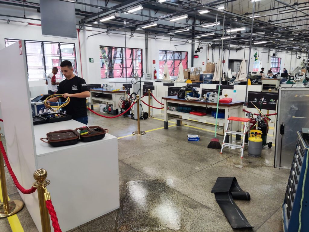 Equipe do SENAI-RN participa de seletiva nacional para o mundial WorldSkills 2024