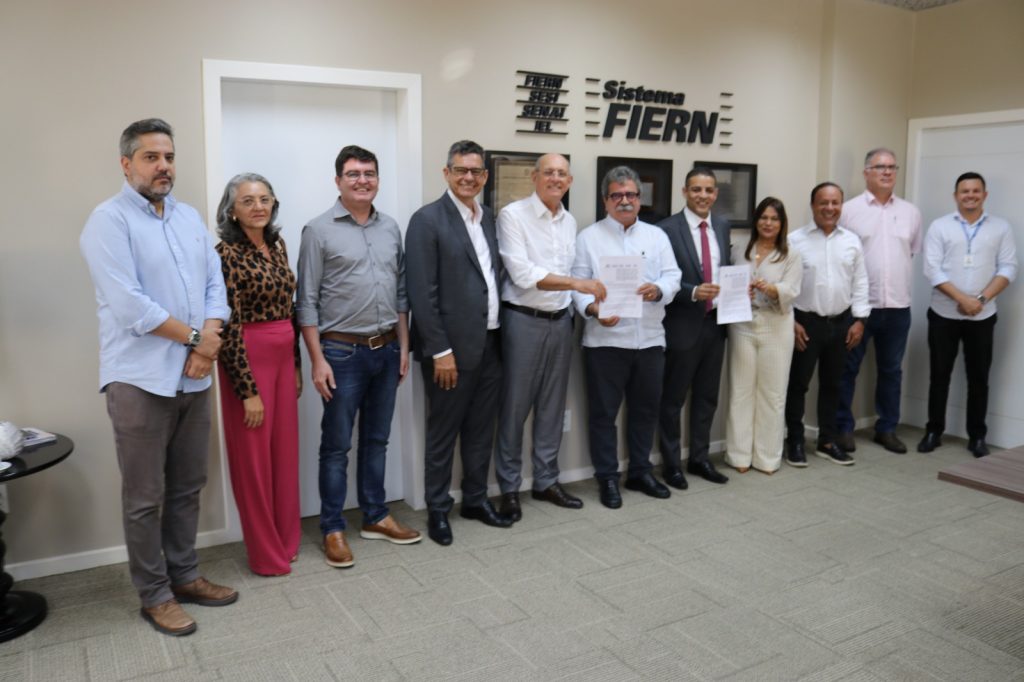 FIERN e FECAM-RN assinam acordo de cooperação técnica para intercâmbio de informações, estudos e dados