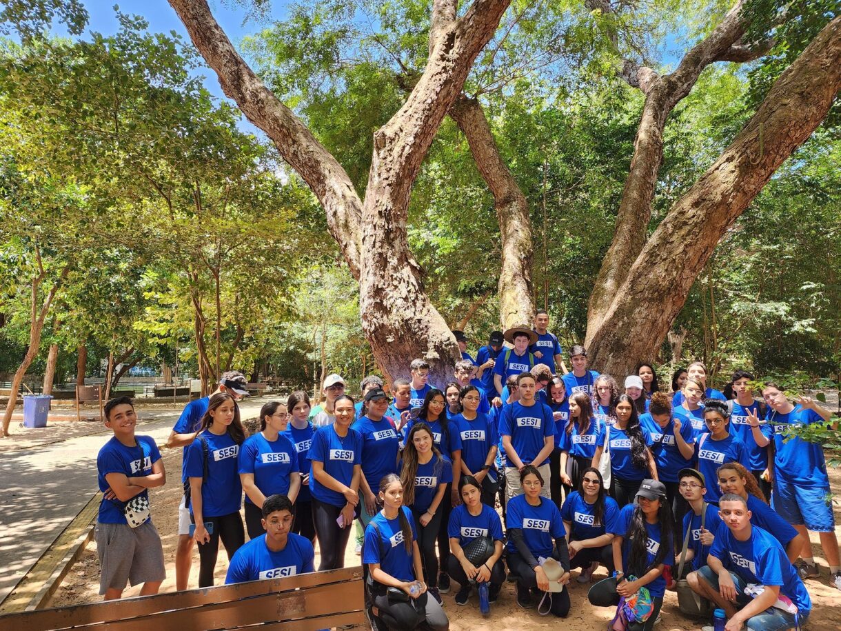 Ações Pré-ENEM: SESI Escola SGA realiza aula de campo com trilha ecológica