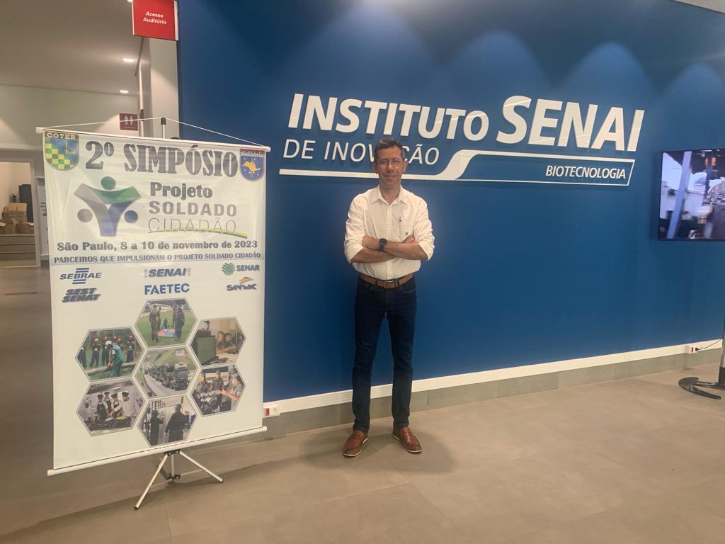 Diretor do SENAI participa em São Paulo de Simpósio sobre ‘Soldado Cidadão’ e destaca experiência exitosa no RN