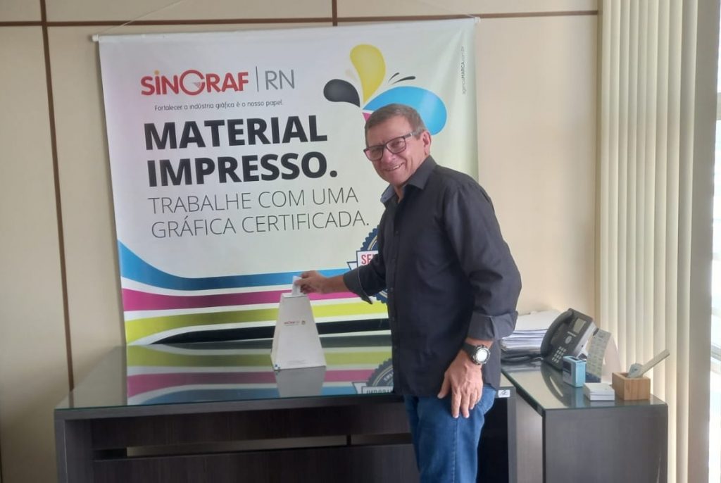 Empresário Pedro Fausto é reconduzido à presidência do Sindicato da Indústria Gráfica do RN