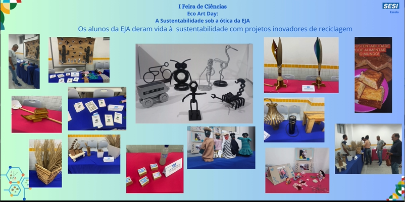 SESI Escola RN faz Feira de Ciências sobre sustentabilidade e reciclagem