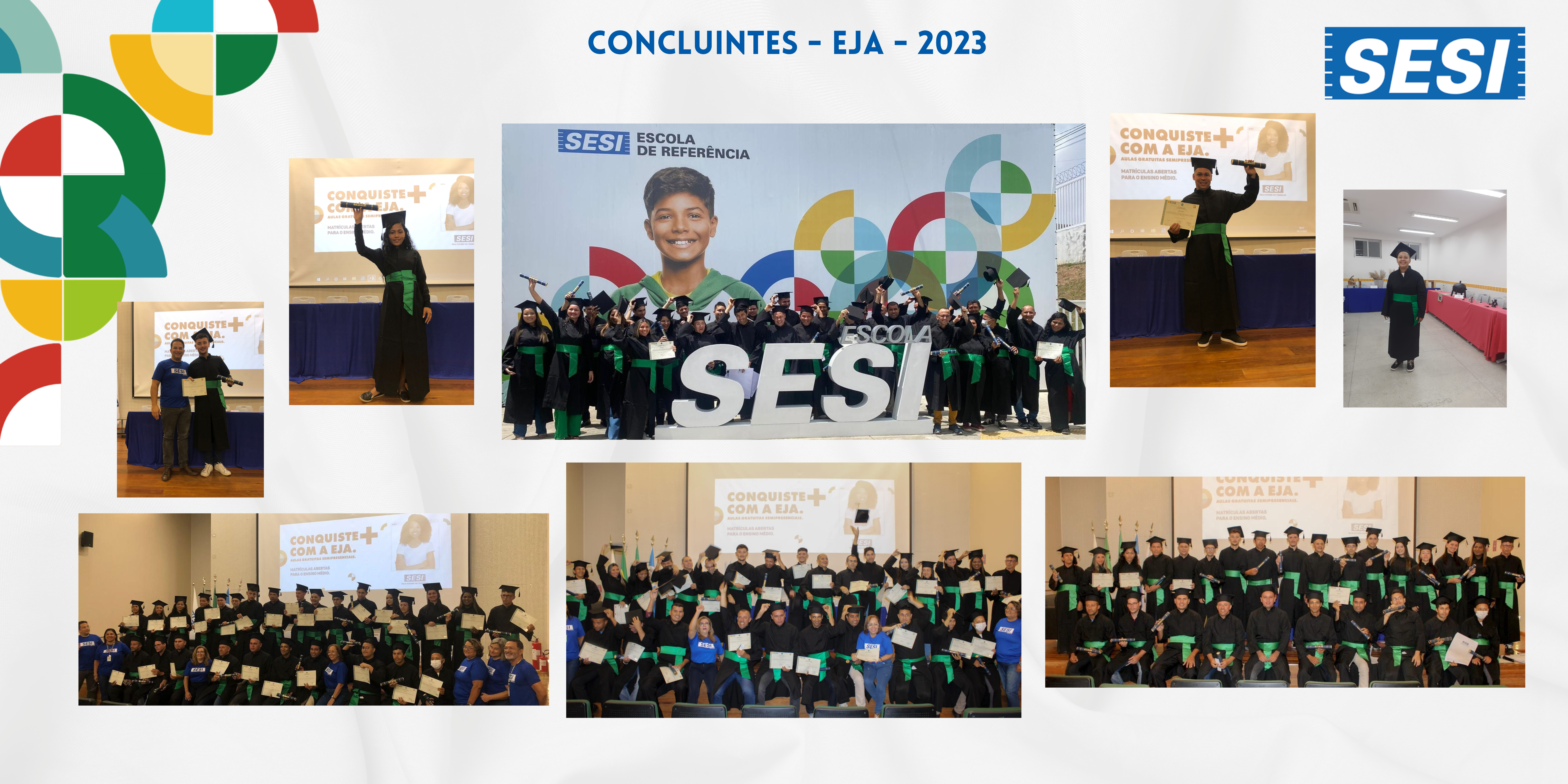 SESI Escola certifica alunos da Educação de Jovens Adultos
