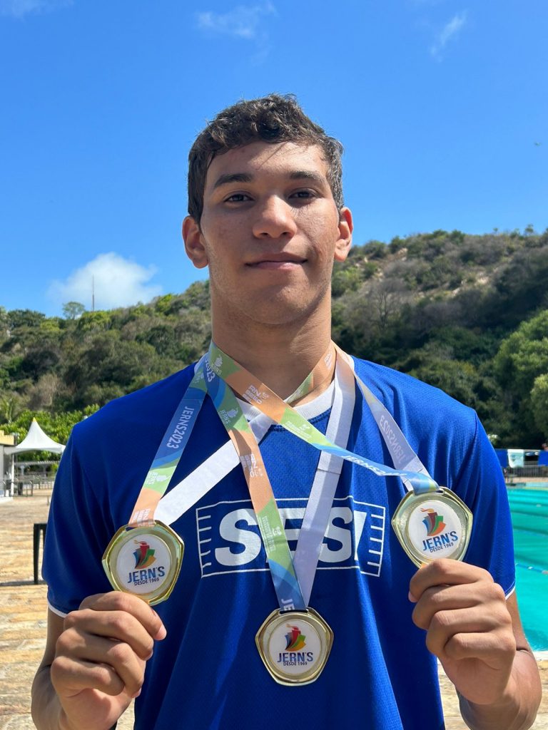 Aluno da SESI Escola SGA bate recordes na final dos Jogos Escolares