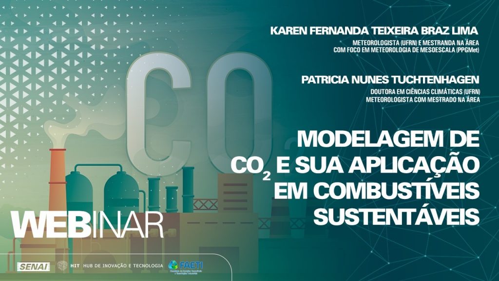 “Modelagem de CO2 e sua aplicação em combustíveis sustentáveis” é tema de webinar do ISI-ER nesta terça