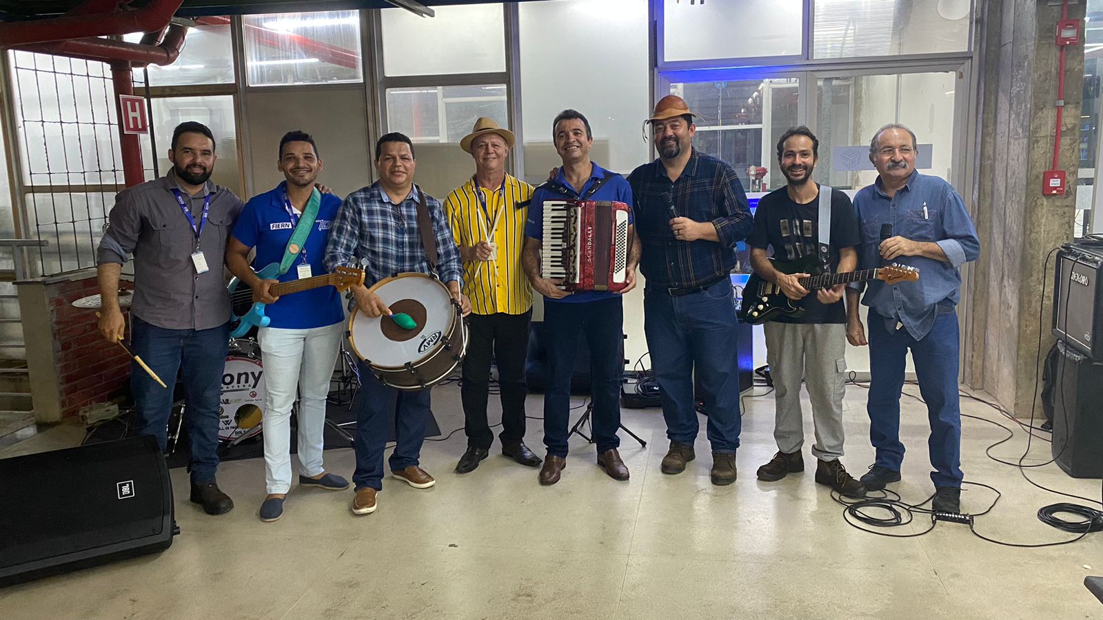 Banda formada por instrutores do CTGAS-ER se apresentará na 8ª Jornada Pedagógica Nacional do SENAI