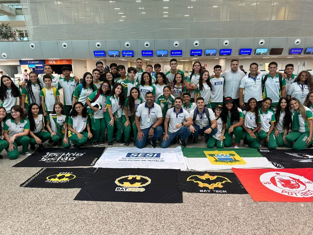 SESI Escola RN participa do Festival SESI de Educação e Torneio de Robótica em Brasília