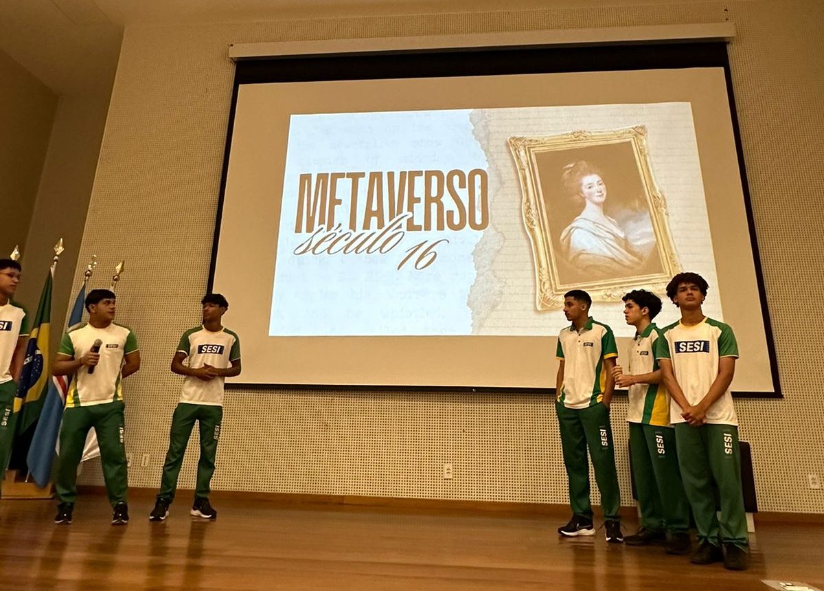 Alunos da SESI Escola SGA aplicam conhecimentos de linguagens em experimento de expansão do metaverso