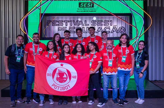 Equipes do RN são destaques por desempenho no Festival de Educação do SESI