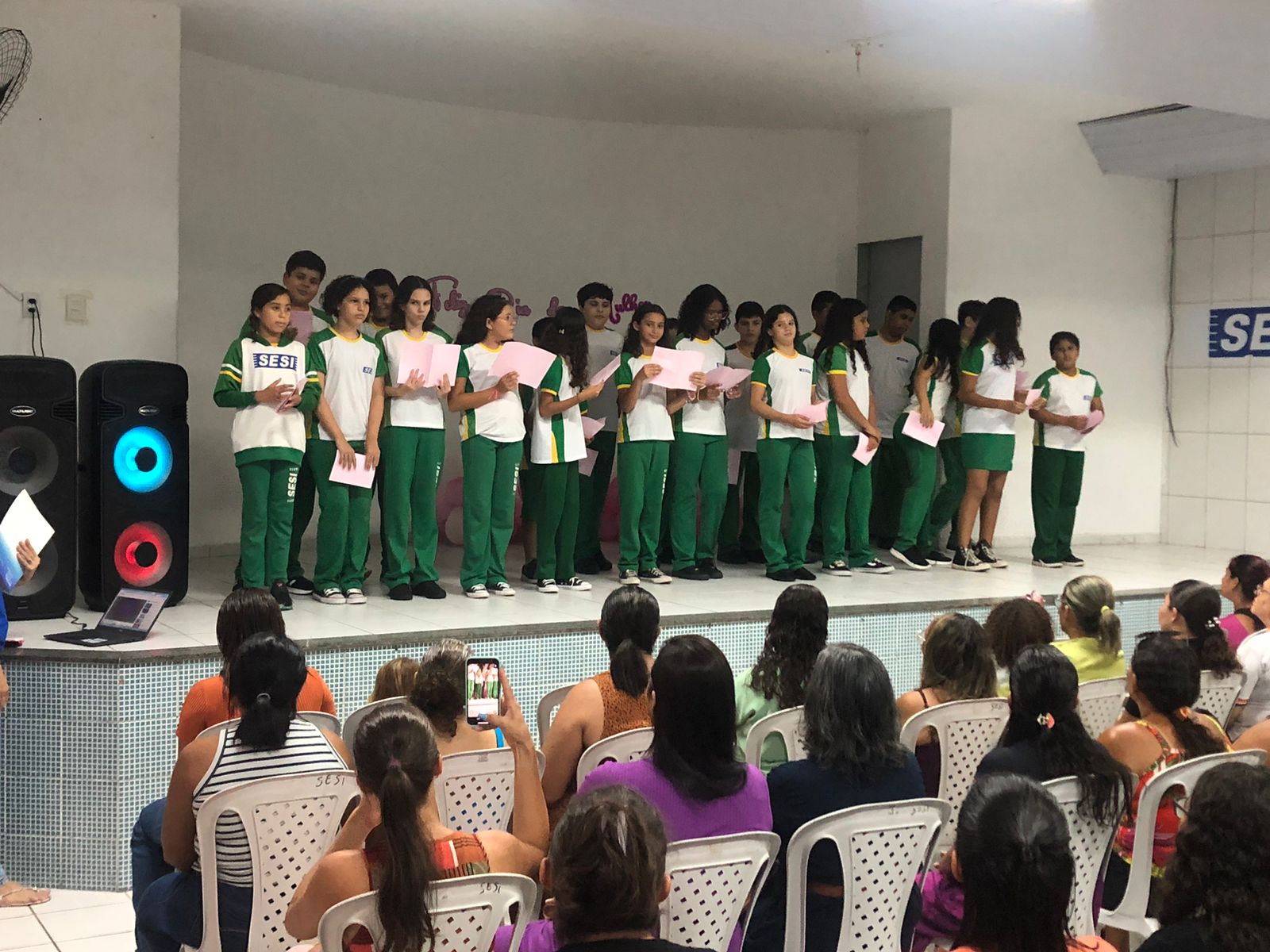 SESI Escola Macau celebra Dia Internacional da Mulher com homenagens e aprendizado