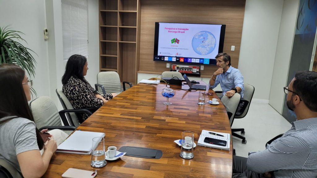 SENAI-RN discute com a Noruega possibilidades de cooperação nas áreas de educação e pesquisa