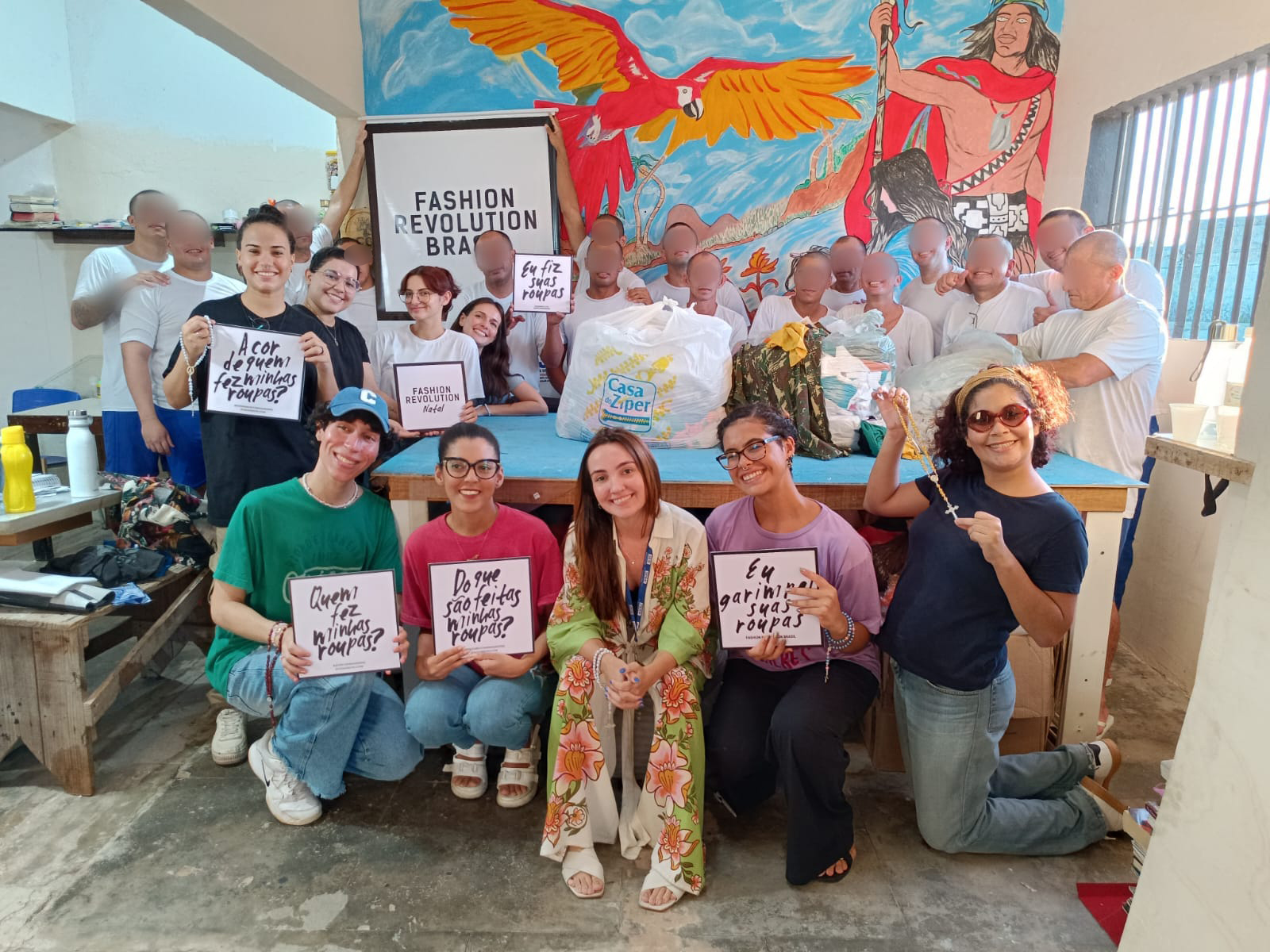 SENAI-RN participa da ‘Jornada de Transformação e Impacto Social através da Moda’ para internos de Alcaçuz