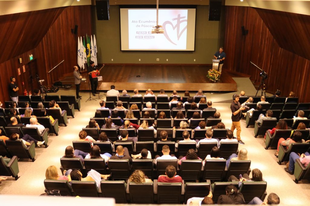 FIERN reúne colaboradores e gestores em Ato Ecumênico de Páscoa