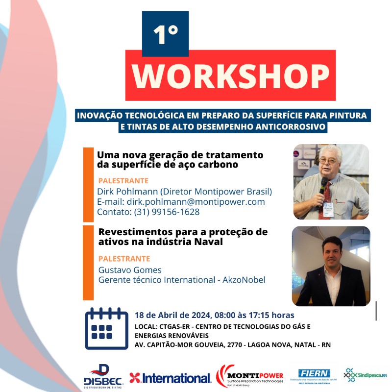 SINDIPESCA-RN realiza workshop de inovações tecnológicas para pinturas de embarcações