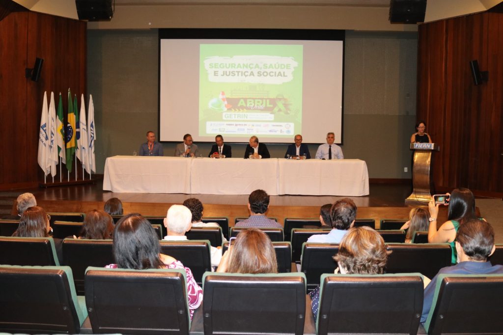 FIERN sedia lançamento da campanha Abril Verde de prevenção aos acidentes no trabalho