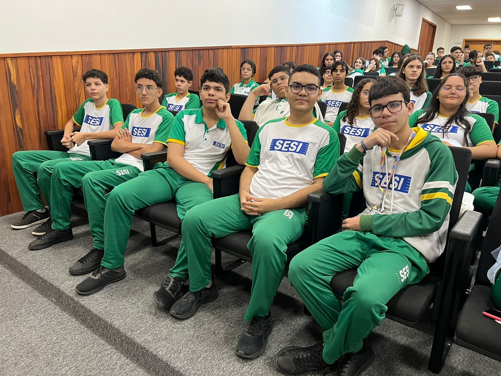 SESI Escola Mossoró promove palestra sobre Saúde, Segurança e Meio Ambiente