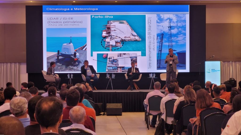 ISI-ER apresenta projetos de energia eólica offshore no Brazil Offshore Wind & Power-to-X 2024