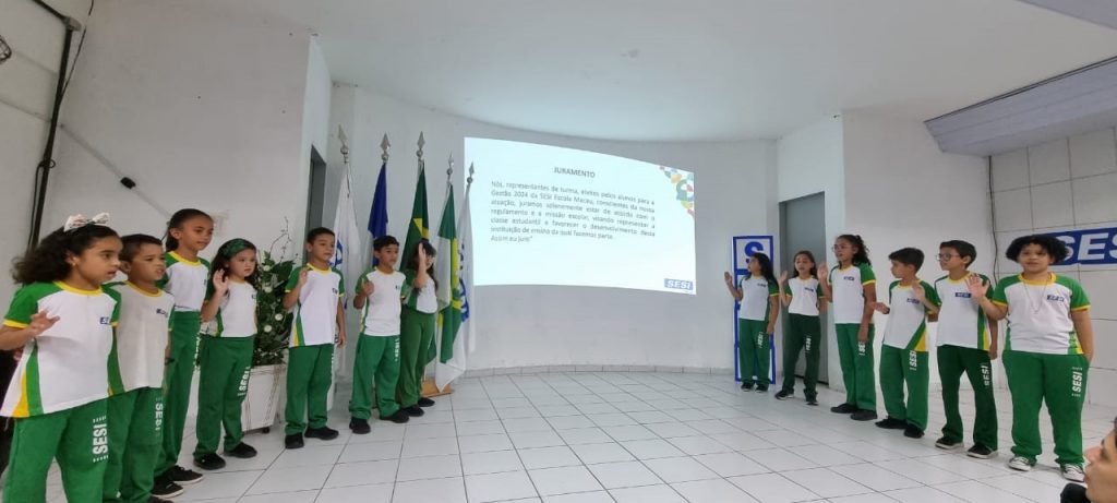 SESI Escola Macau realiza eleições para líderes e vice-líderes de sala em parceria com o TRE