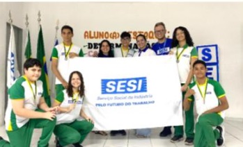 SESI Escola Macau entrega medalhas aos vencedores do Concurso Canguru de Matemática