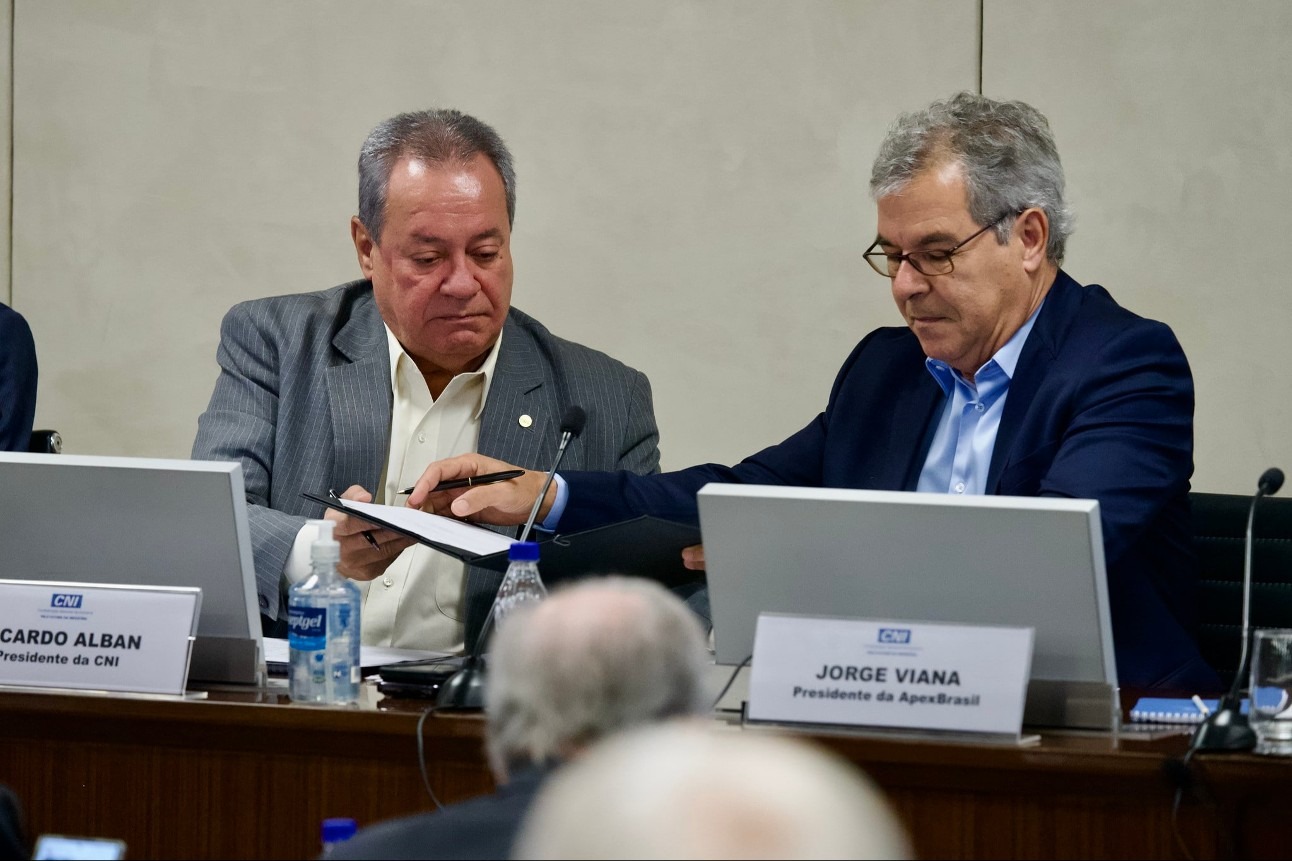 Convênio entre CNI e ApexBrasil deve movimentar US$ 200 milhões em negócios