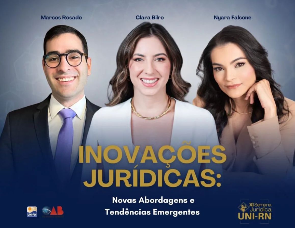 Associado ao SINECIM-RN, Marcos Rosado debate inovação na Semana Jurídica da UNI-RN