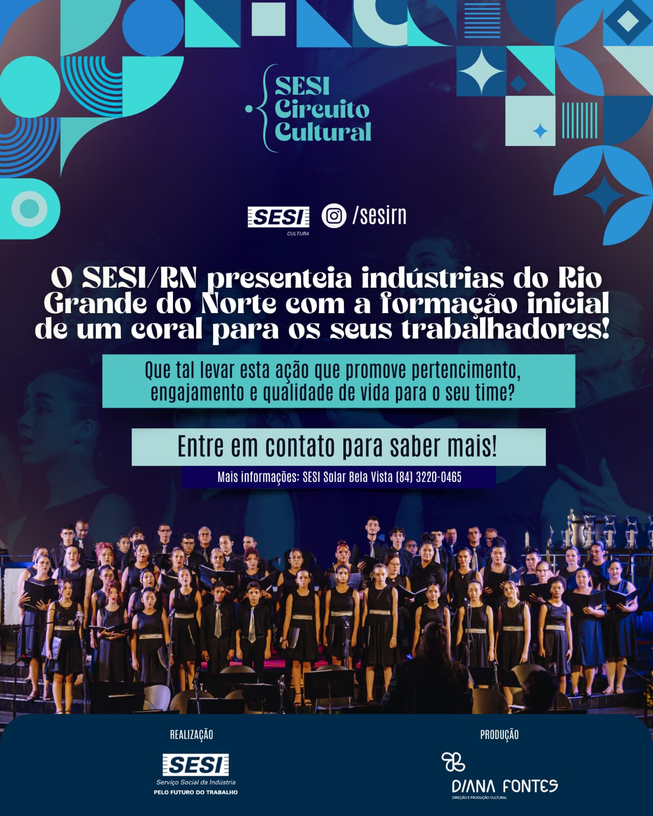 SESI-RN lança projeto gratuito de Corais nas Indústrias para empresas potiguares; saiba como participar