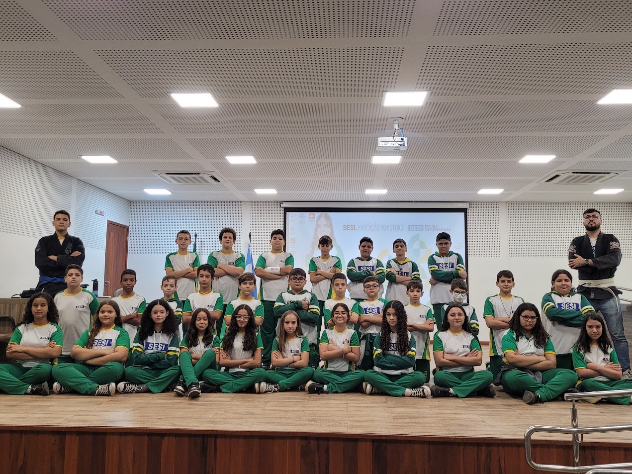 SESI Escola Mossoró promove imersão em artes marciais e de combate ao preconceito