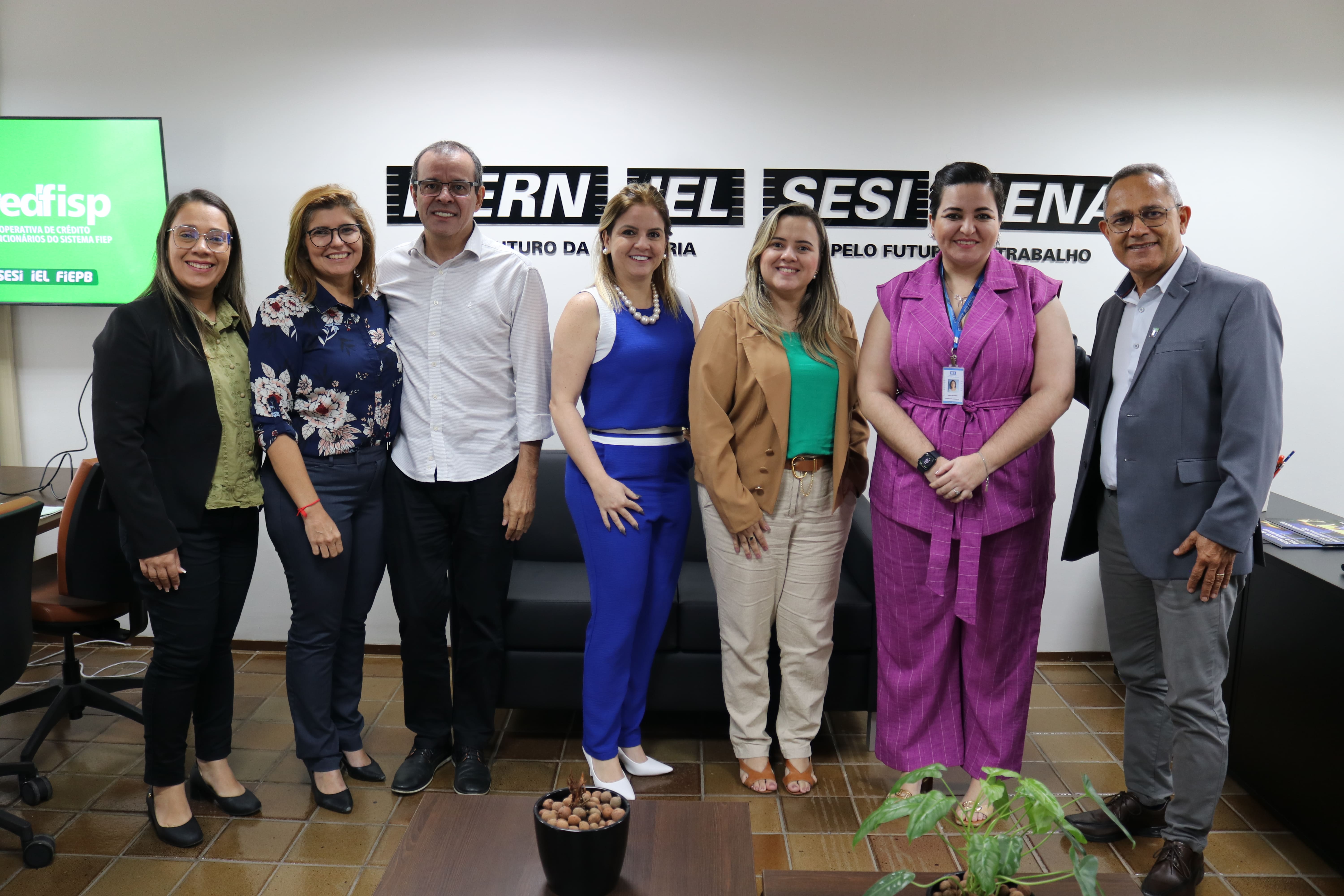 FIERN se reúne com Cooperativa de Crédito da FIEPB para conhecer serviços e parcerias