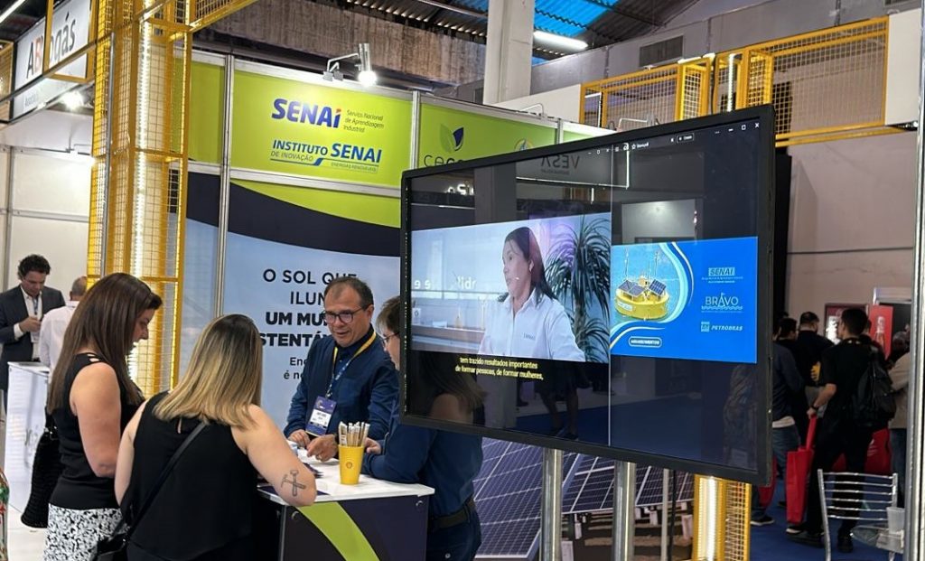 SENAI-RN apresenta soluções de PD&I para a transição energética, na Rio Oil & Gas