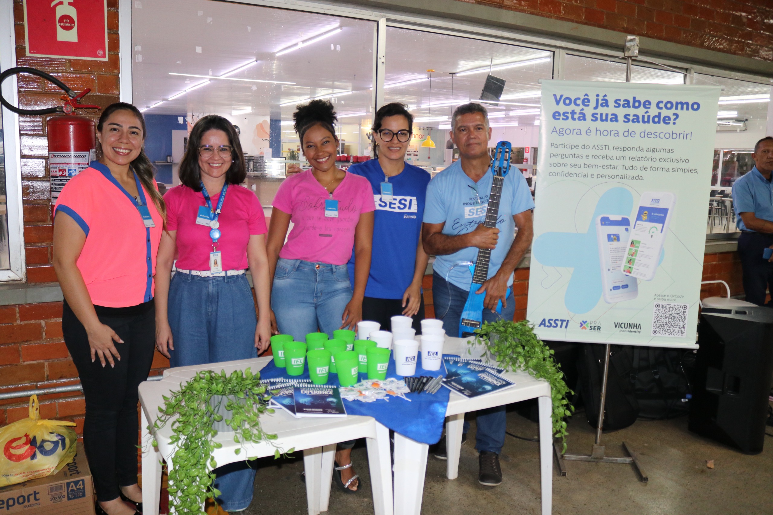 Vicunha promove ação de Saúde e Segurança no Trabalho em parceria com SESI-RN