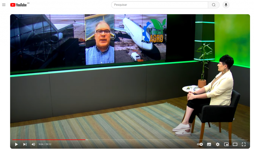 Diretor do SENAI-RN e do ISI-ER apresenta potencial do Brasil para SAF no programa “A Força do Agro”