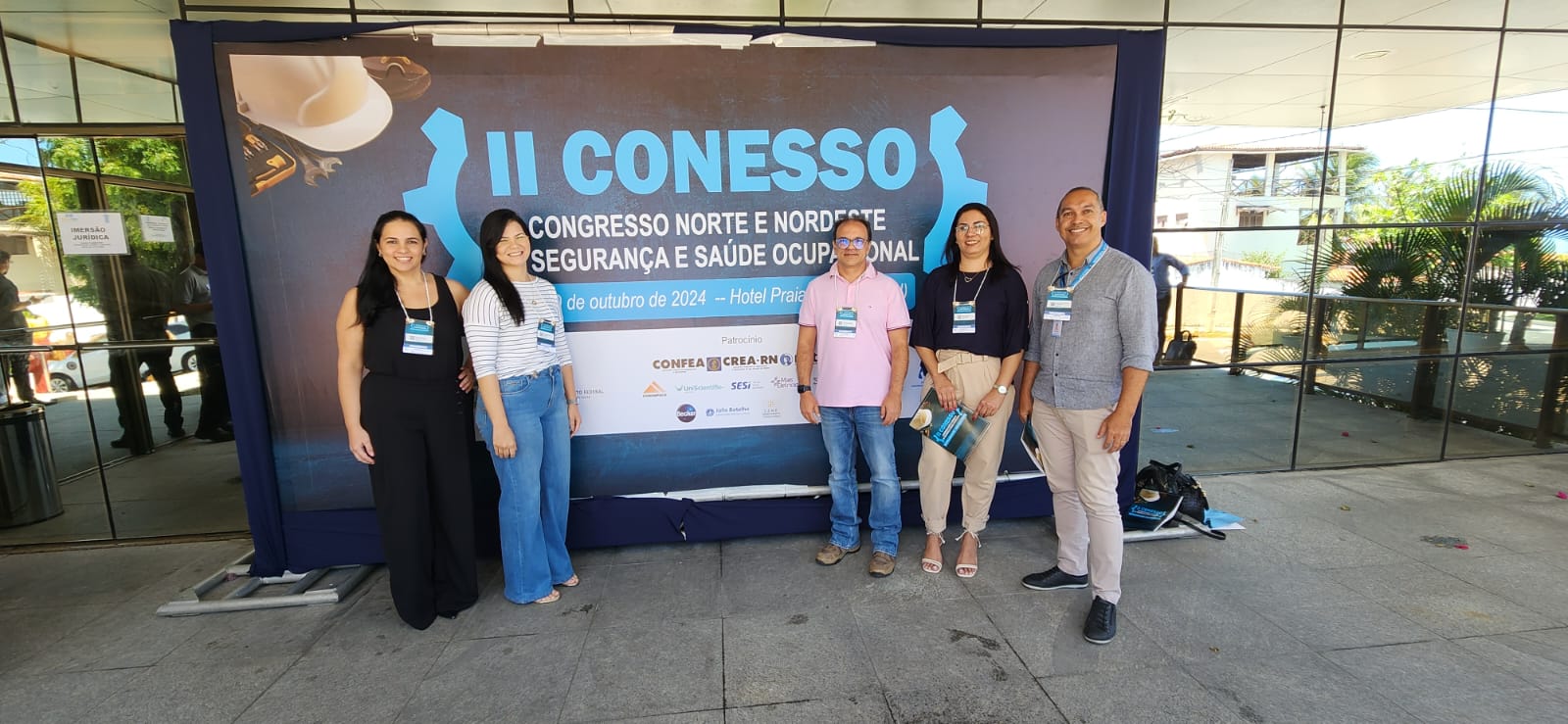 SESI-RN participa do II Congresso Norte-Nordeste de Segurança e Saúde Ocupacional em Natal