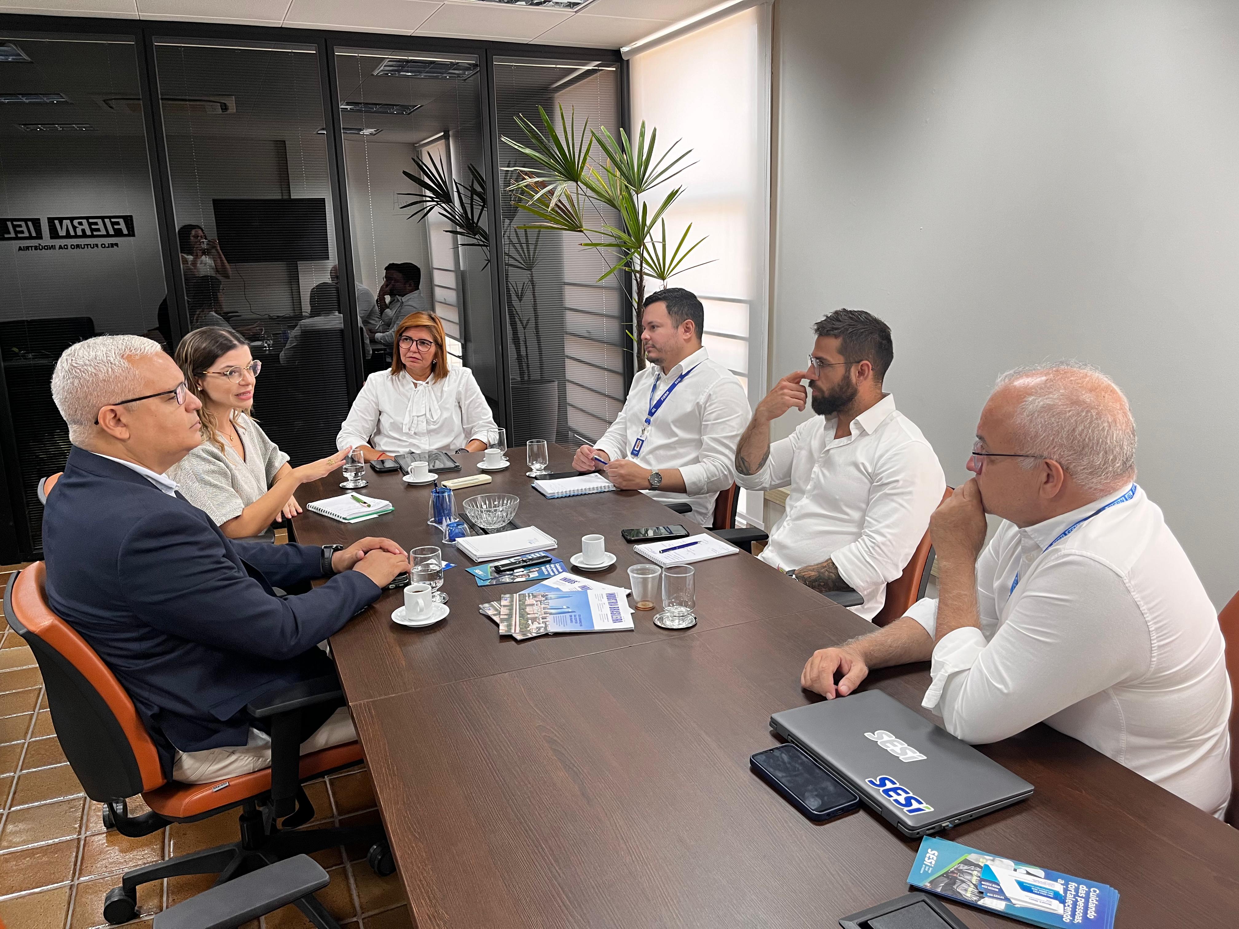 FIERN e Neoenergia Cosern discutem novas parcerias e projetos voltados à segurança e sustentabilidade