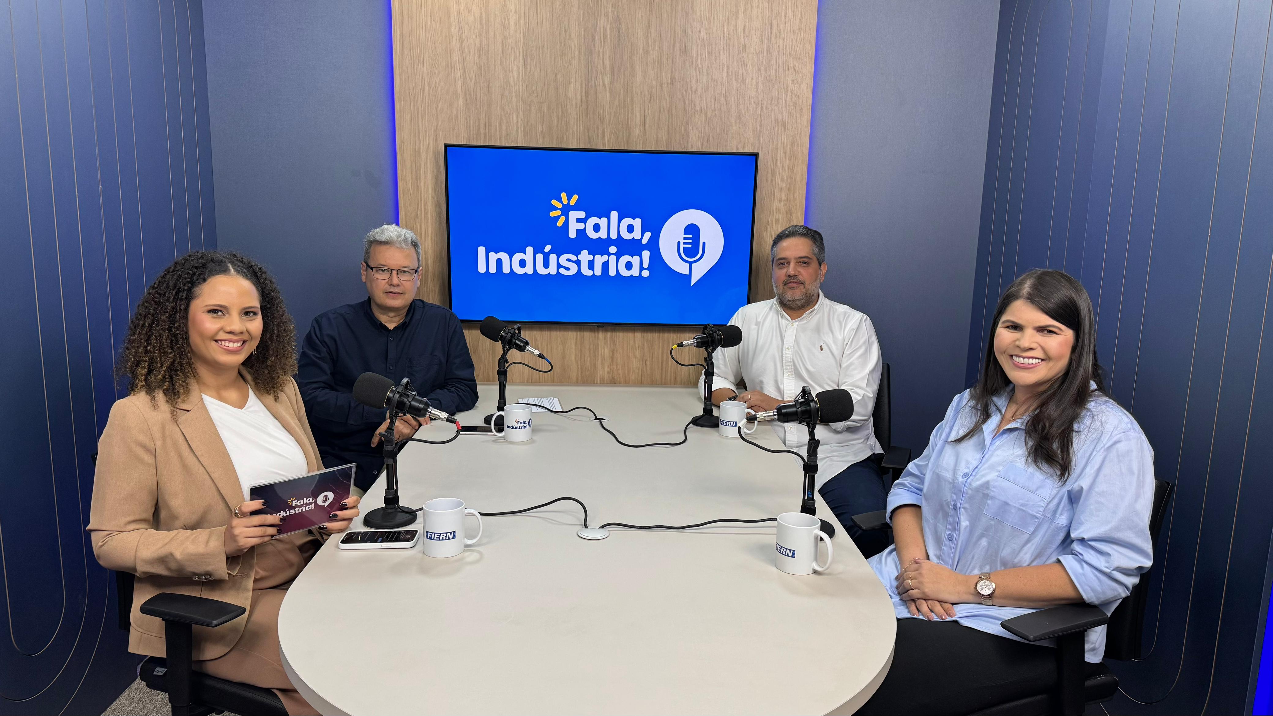 Podcast “Fala, Indústria!” destaca educação inovadora e metas do SESI-RN para 2025