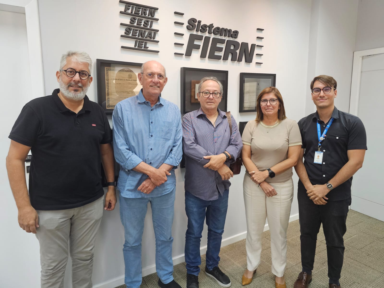 Presidentes da FIERN e do SINDIMINERAIS-RN tratam de programas para o setor