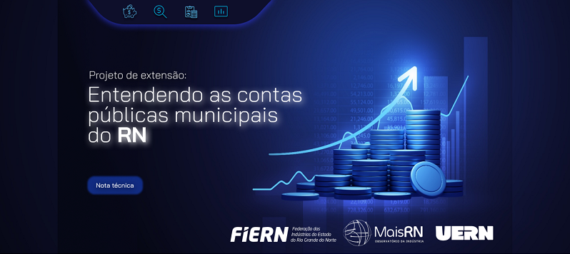 FIERN e UERN lançam ferramenta de análise fiscal para municípios potiguares