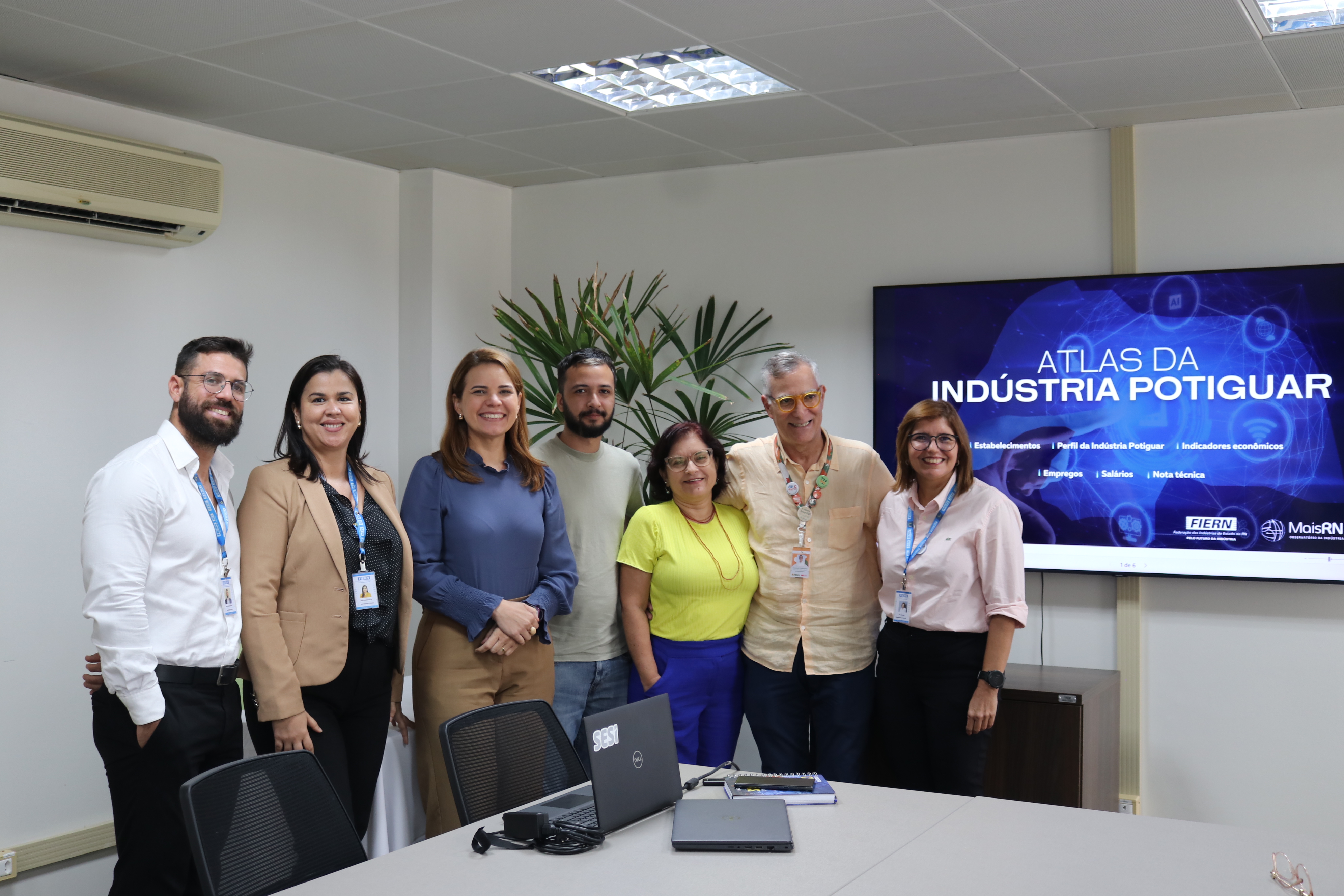 FIERN recebe Sistema Tribuna de Comunicação em visita institucional ao Observatório MAIS RN