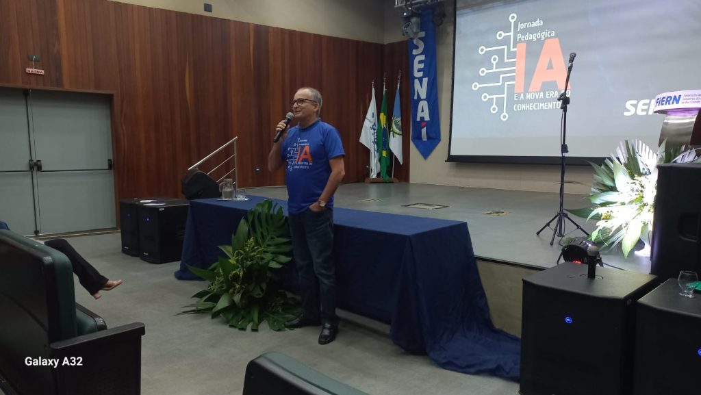 SENAI-RN promove Jornada Pedagógica sobre Inteligência Artificial com foco na formação de profissionais para o futuro