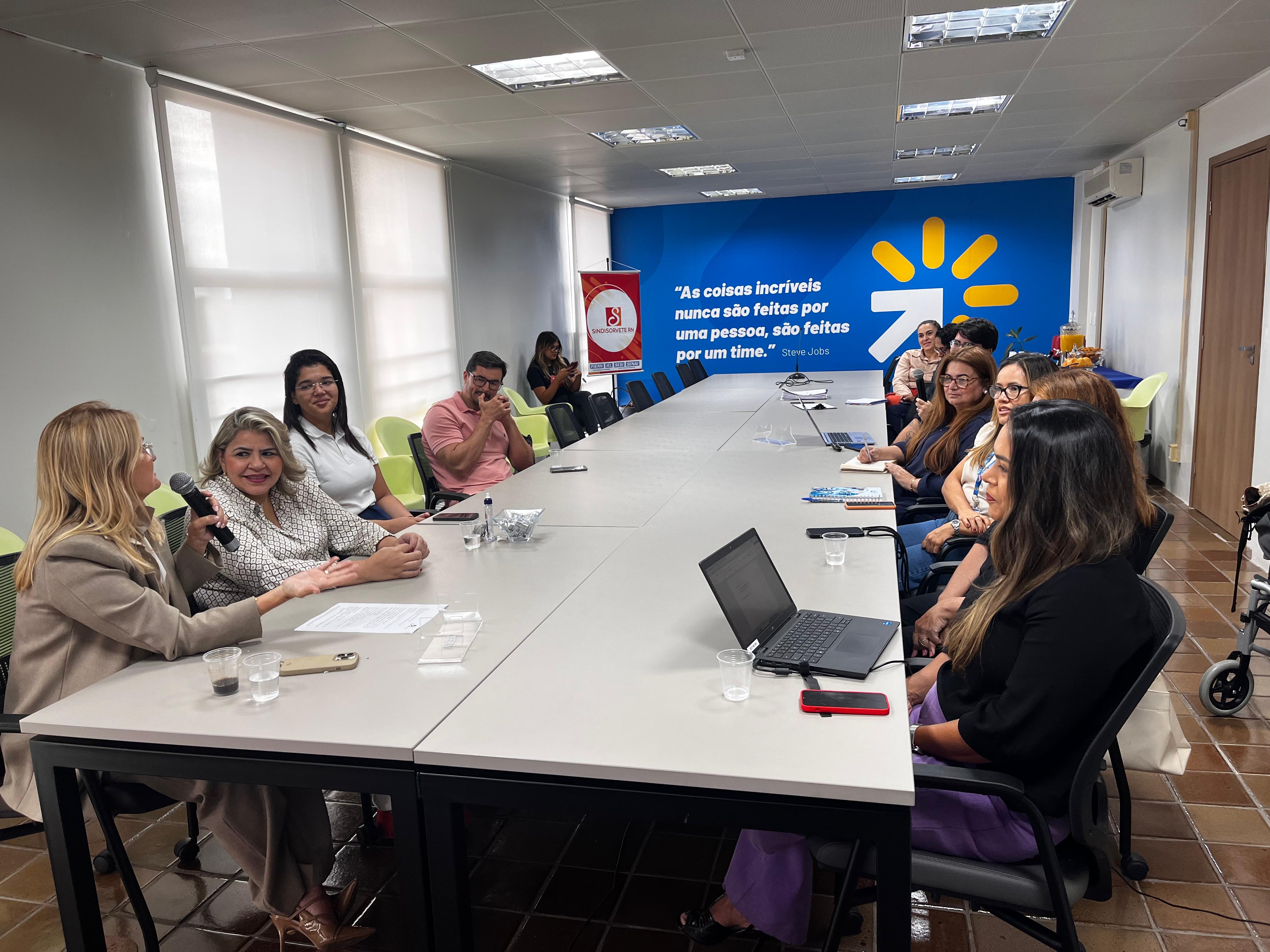 SINDISORVETE-RN define ações e reforça foco em liderança e inovação