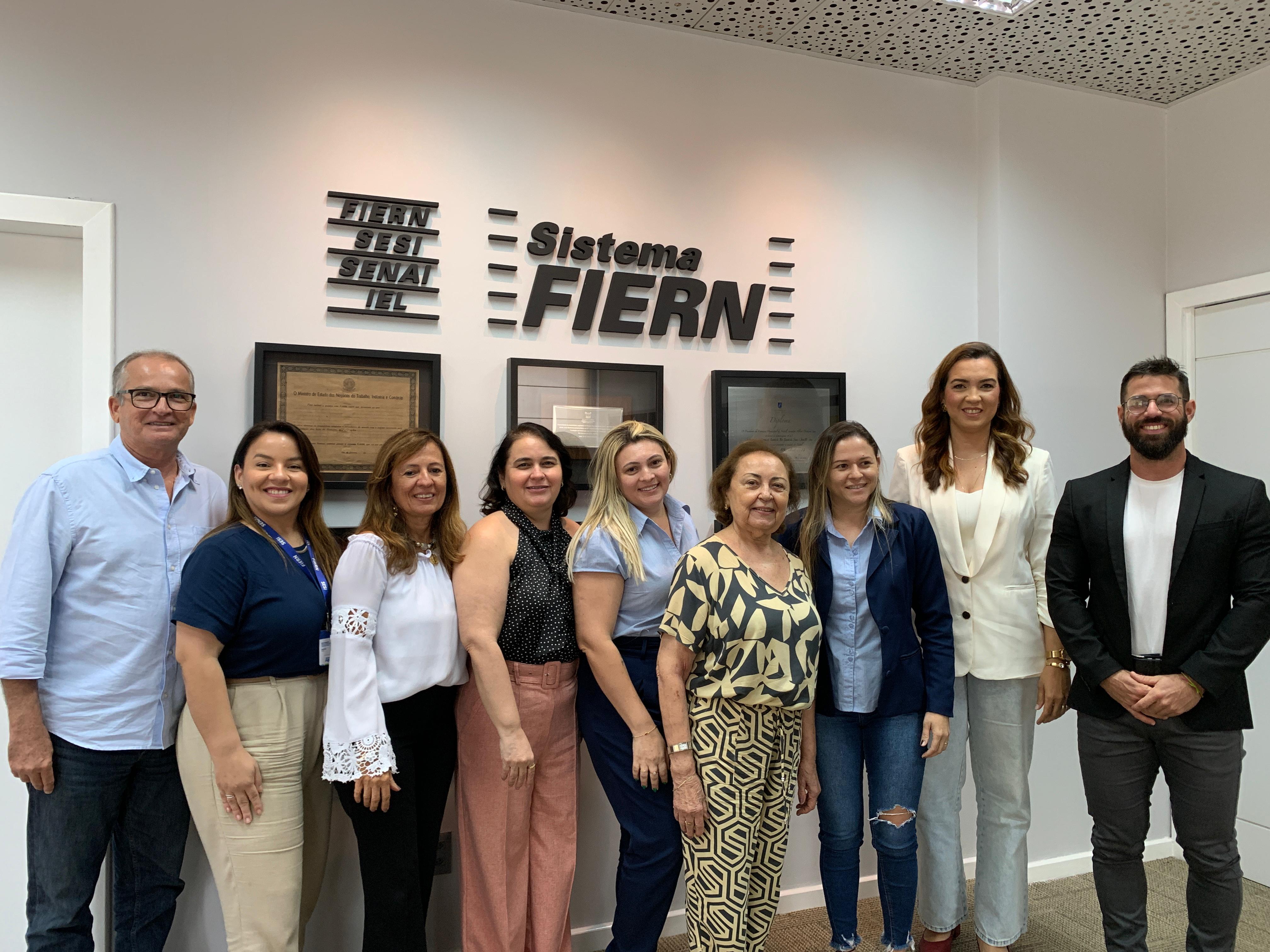 SINDPLAST-RN recebe Asperbras como nova empresa associada e apresenta serviços do Sistema FIERN