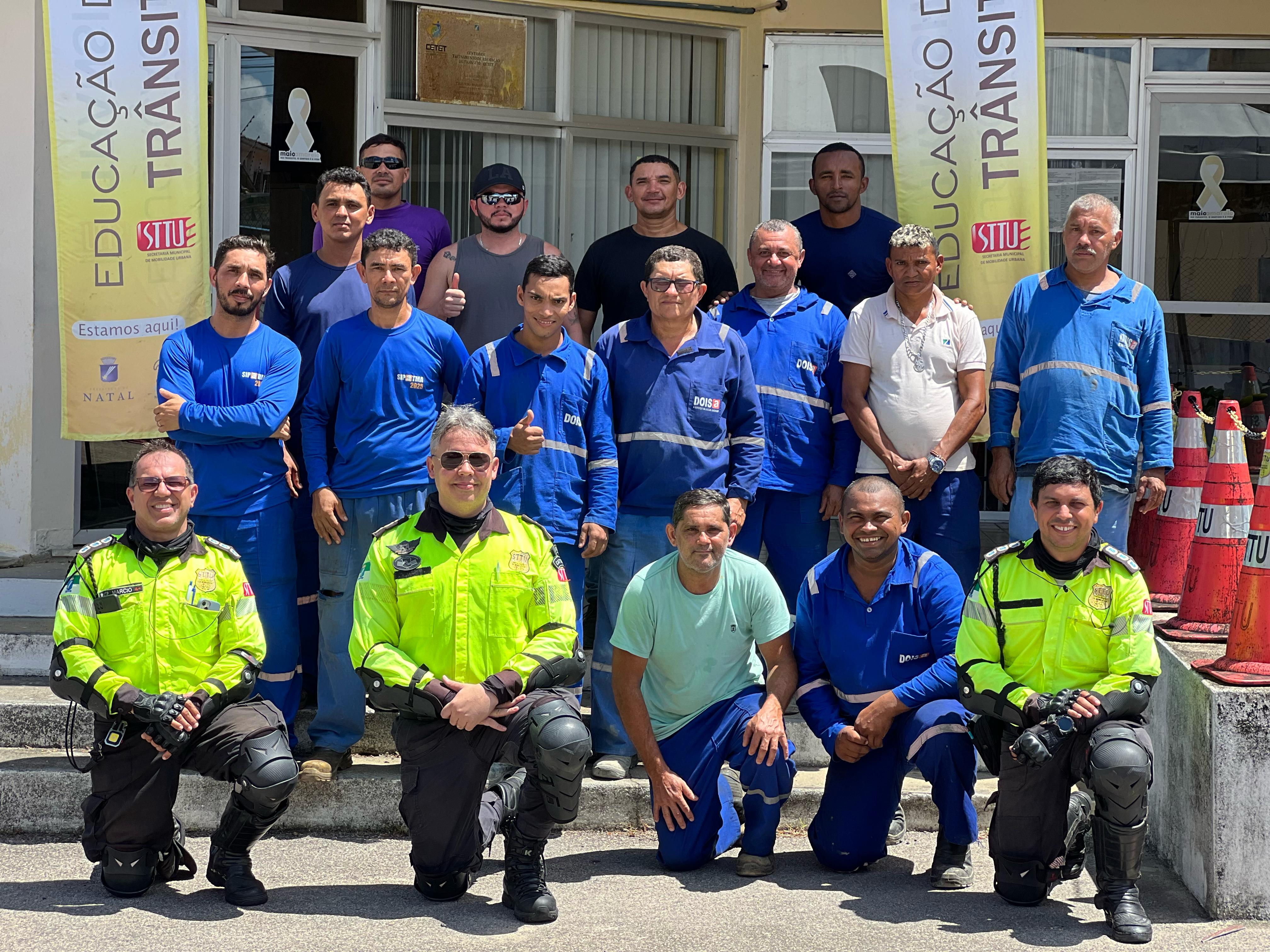 SINDUSCON-RN participa do “Juntos Pela Vida em Natal” com capacitação para motociclistas da Construção