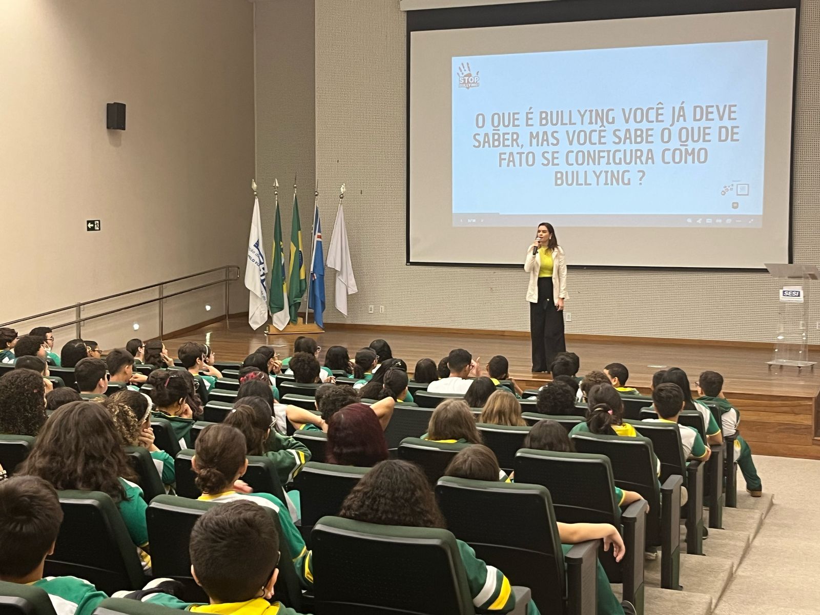 SESI Escola São Gonçalo do Amarante realiza ações de combate ao bullying e à violência escolar