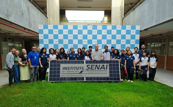 ” visitam o Hub de Inovação e Tecnologia do SENAI em Natal